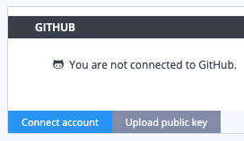 GitHub Connect Account