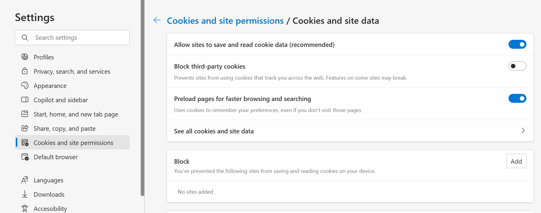 Edge Cookies