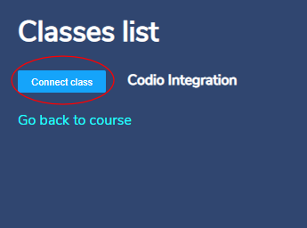 Connect to Codio