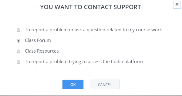 Contact Support Options